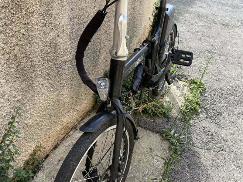 Vélo électrique pliable