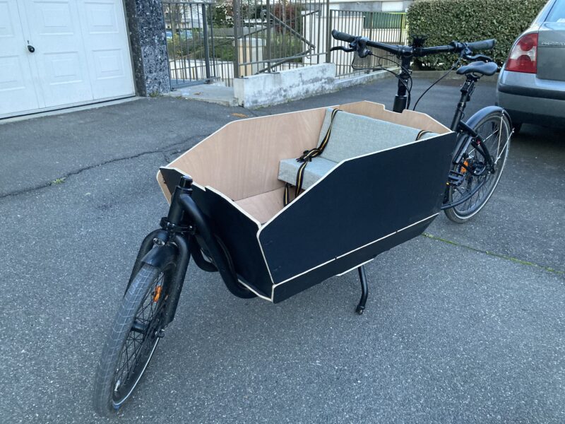 Vélo cargo - électrique - démontable