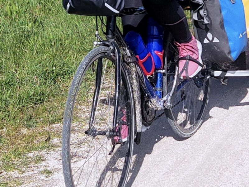 Velo cyclotourisme femme Decathlon complet